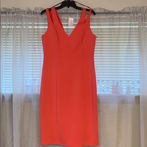 Vince Camuto coral dress. Size 14. NWT.